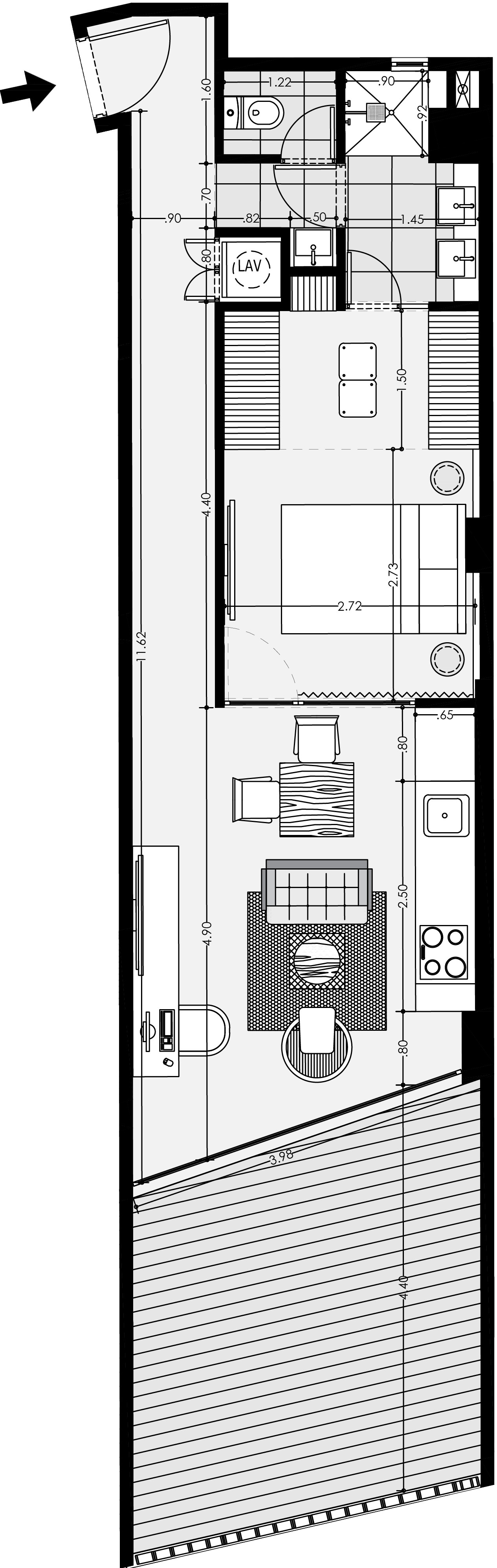 Plano del loft